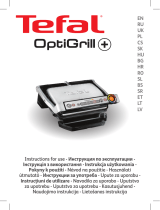 Tefal Optigrill+ GC712D34 Руководство пользователя