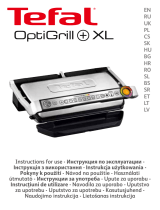 Tefal Optigrill XL GC722D34 Руководство пользователя