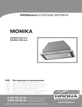 Krona Monika 600 Inox Руководство пользователя