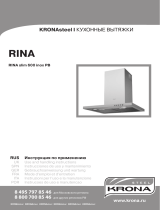 Krona Rina 600 inox PB Руководство пользователя