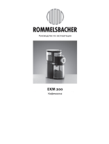 Rommelsbacher EKM 200 Руководство пользователя