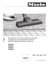 Miele SGEA0 Complete C3 Cat&Dog Руководство пользователя