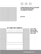 Gorenje G5111WF Руководство пользователя