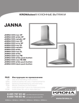 Krona Janna 600 INOX SL Руководство пользователя