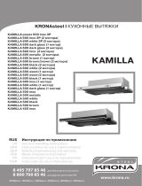 Krona Kamilla 500 1M INOX Руководство пользователя