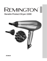 Remington Keratin Protect Dryer AC8820 Руководство пользователя