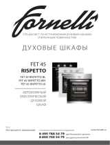 Fornelli FET 45 RISPETTO IX Руководство пользователя