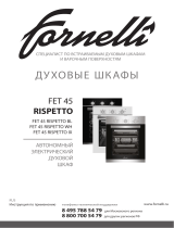 Fornelli FET 45 RISPETTO BL Руководство пользователя