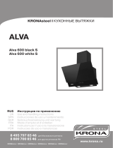 Krona Alva 600 Black sensor Руководство пользователя
