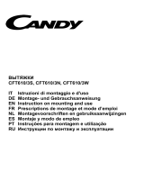 Candy CFT610/3W Руководство пользователя