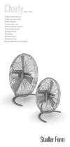 Stadler Form C-040 CHARLY FAN TABLE NEW Руководство пользователя