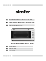 Simfer M 3524 КРАСНЫЙ/ЧЕРНЫЙ Руководство пользователя