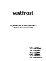 Vestfrost VF3663MB Руководство пользователя