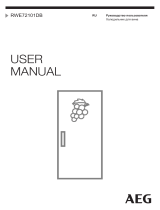 AEG RWE72101DB Руководство пользователя