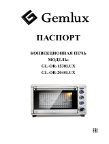 Gemlux GL-OR-1538LUX Руководство пользователя