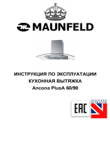 MaunfeldAncona PlusA (Glass Isla) 90 Inox Glass Black