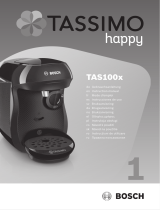 Bosch Tassimo HAPPY TAS1007 Руководство пользователя
