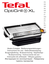 Tefal OptiGrill+ XL с насадкой-противнем GC724D12 Руководство пользователя
