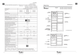 Whirlpool WTNF 902 M Руководство пользователя