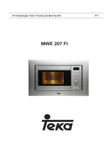 Teka MWE 207 FI Stainless Steel Руководство пользователя