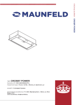 Maunfeld CROSBY POWER 60 INOX Gl Руководство пользователя