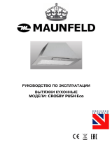 Maunfeld CROSBY PUSH ECO 52 INOX Руководство пользователя