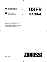 Zanussi ZFF-910 Руководство пользователя