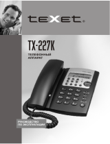 TEXET TX-227K черный Руководство пользователя