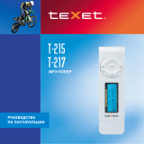 TEXET T-215 (512Mb) черный Руководство пользователя