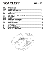 Scarlett SC-209 Руководство пользователя