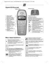 Siemens Gigaset AS140 espr. Руководство пользователя