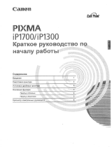 Canon PIXMA iP1700 Руководство пользователя