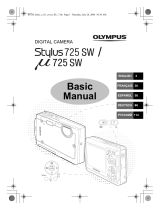 Olympus Mju-725 red Руководство пользователя