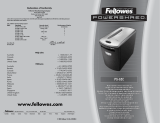 Fellowes PS-62C Руководство пользователя