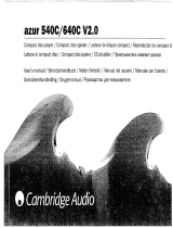 Cambridge Audio 640C V2.0 S Руководство пользователя