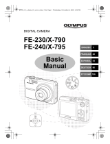 Olympus FE230 Silver Руководство пользователя