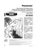 Panasonic RX-ED50 Руководство пользователя