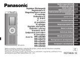 Panasonic RR-US490E-K Руководство пользователя