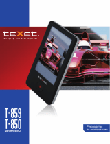 TEXET T-859 (4Gb) Руководство пользователя