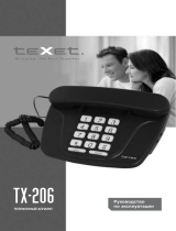 TEXET TX-206 вишневый Руководство пользователя