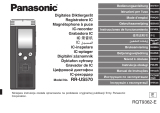 Panasonic RR-US570E9-K Black Руководство пользователя