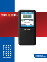 TEXET T-699 4Gb Grey Руководство пользователя