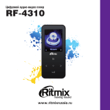 Ritmix RF-4310 4Gb Purple Руководство пользователя