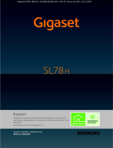 Gigaset SL78H Руководство пользователя