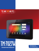 TEXET ТМ-7027W 4Gb Руководство пользователя