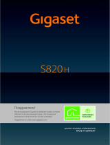 Gigaset S820H Руководство пользователя