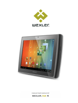 Wexler TAB 7i 8Gb+3G Bl Руководство пользователя