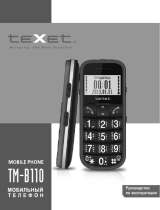 TEXET TM-B110 Pearl Руководство пользователя
