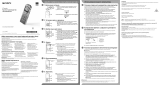 Sony ICD-UX532/SC Руководство пользователя