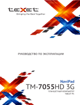 TEXET NaviPad TM-7055HD 3G 8Gb Black/Graphite Руководство пользователя